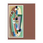 Cubist Abstract Postcards