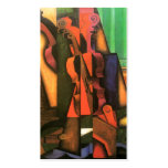 Cubist art Violin and Guitar painting by Juan Gris Business Card