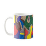 Cubist Cat, Abstract Art  Mug