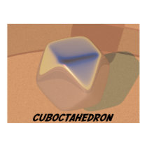 Cuboctahedron posters by Mike40033 Cuboctahedron posters