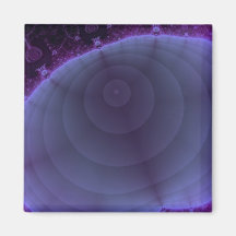 Cubomedusae Fractal Refrigerator Magnet