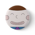 Cuboy Face On Badge buttons