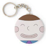 Cuboy Face On Keychain