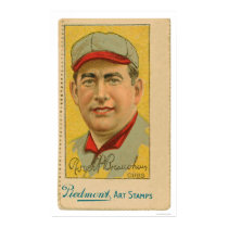 Cubs Baseball Art Stamp Bresnahan 1914 posters