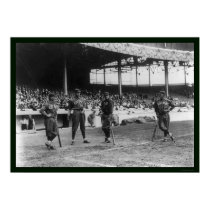 Cubs Baseball Players 1909 posters