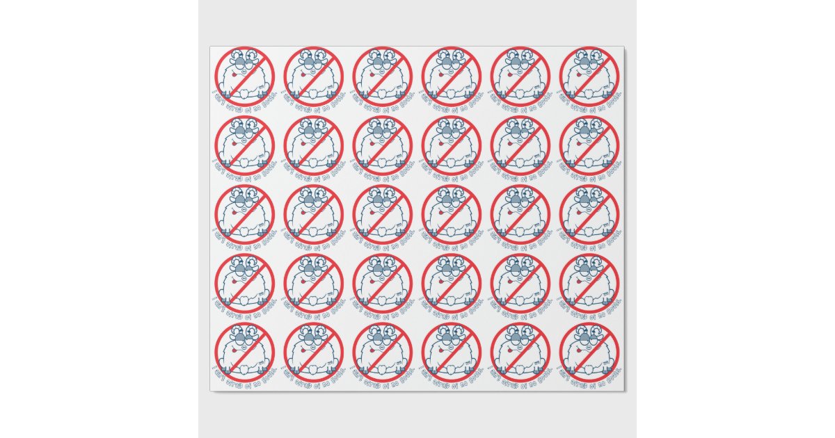 cubs chicago goat shirt wrapping paper Zazzle