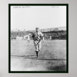 Cubs Johnny Evers Baseball 1909 Poster