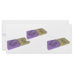 Cuc as Copper Cu and Carbon C Rack Card Design