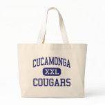 Cucamonga Cougars Middle Rancho Cucamonga Tote Bags