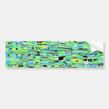 Cuckoo Abstract Bumper Stickers