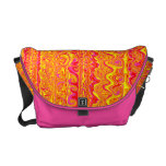 Cuckoo Abstract Swirl Courier Bags