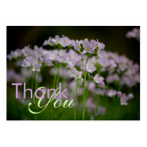 Cuckoo Flower • Wedding Favor Tag business cards