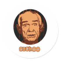 Cuckoo Marshall Applewhite Heavens Gate Cult stickers by inquester Cuckoo Marshall Applewhite Heavens Gate Cult stickers