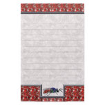 Cuckoo Wasp Red Lined stationery