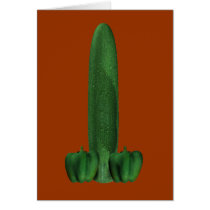 Cucumber and Peppers cards