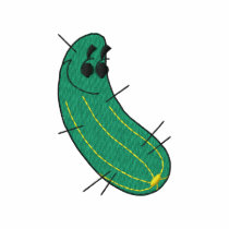 Cucumber embroidered shirts