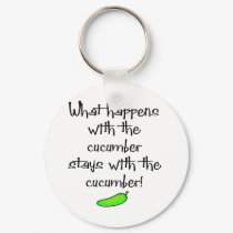 Cucumber keychains