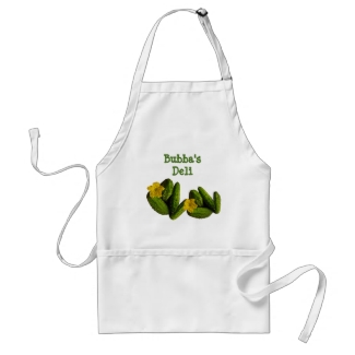 Cucumber Pickles Delicatessen Apron