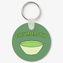 Cucumber Soup keychains