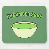 Cucumber Soup mousepads