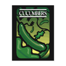 Cucumbers Postcard