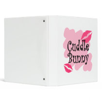 cuddle bunny 3 ring binder