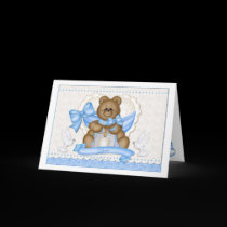 Cuddle Creek® Forget Me Not Greeting Card cards
