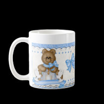 Cuddle Creek® Forget Me Not Teddy Mug mugs
