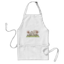 Cuddle Hoppers • Sleeping Grey Bunny aprons by CSCountryCuties Cuddle Hoppers • Sleeping Grey Bunny aprons