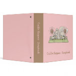 Cuddle Hoppers · Sleeping Grey Bunny binders