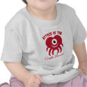 Cuddle Monster t-shirts