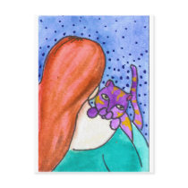 Cuddle postcards by BeMusedArt Cuddle postcards