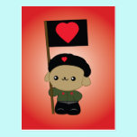 Cuddle Revolution Puppy Post Card postcards