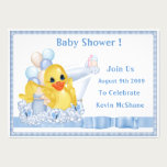 CuddleCreek® BathtubDucky Invitation invitations