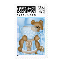 CuddleCreek® Blue BubbleGum Postage Stamp by cuddlecreekllc CuddleCreek® Blue BubbleGum Postage Stamp