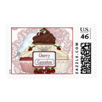CuddleCreek® ClassyCupcakes Postage Stamp