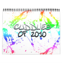 Cuddlies of 2010 Calener calendars