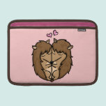 Cuddling Hedgehogs in love ipad sleeves