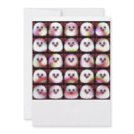 cuddly animal monsters personalized announcements