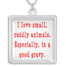 Cuddly Animals Good Gravy Pendant