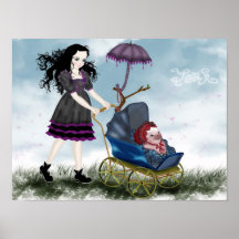 "Cuddly Bacon" Platinum Gloss Canvas Posters