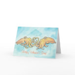 Cuddly Cuttlefish Valentine Greeting Card