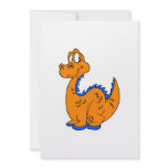 Cuddly Dragon Orange &amp; Blue Custom Announcements