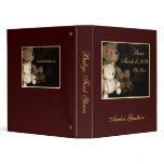 Cuddly Teddy Bears First Years Baby Album Binder