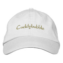 Cuddybubble embroidered hats