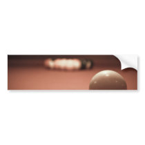 Cue Ball Bumper Sticker