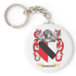 Cuesta Coat of Arms Keychains