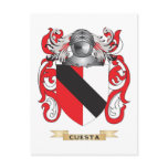 Cuesta Coat of Arms postcards