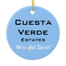 Cuesta Verde Estates Christmas Ornament