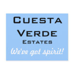 Cuesta Verde Estates postcards